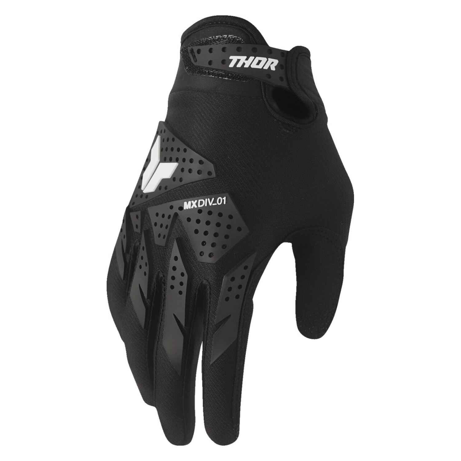 Thor 2026 Womens Launchmode XP Black MX Gloves